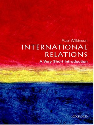 cover image of International Relations: A Very Short Introduction